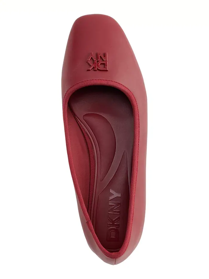 Женские балетки Daine DKNY — изображение 4 из 9, красный