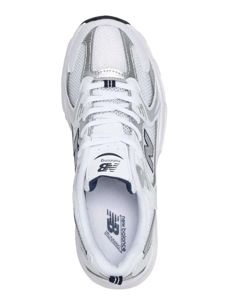 Детские повседневные кроссовки Little Kids 530 от Finish Line New Balance — изображение 5 из 6, белый темно-синий