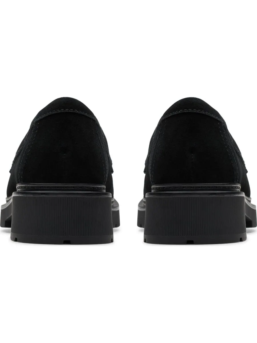 Лоферы женские Clarks Lauryl Step, замша — изображение 3 из 5, черный
