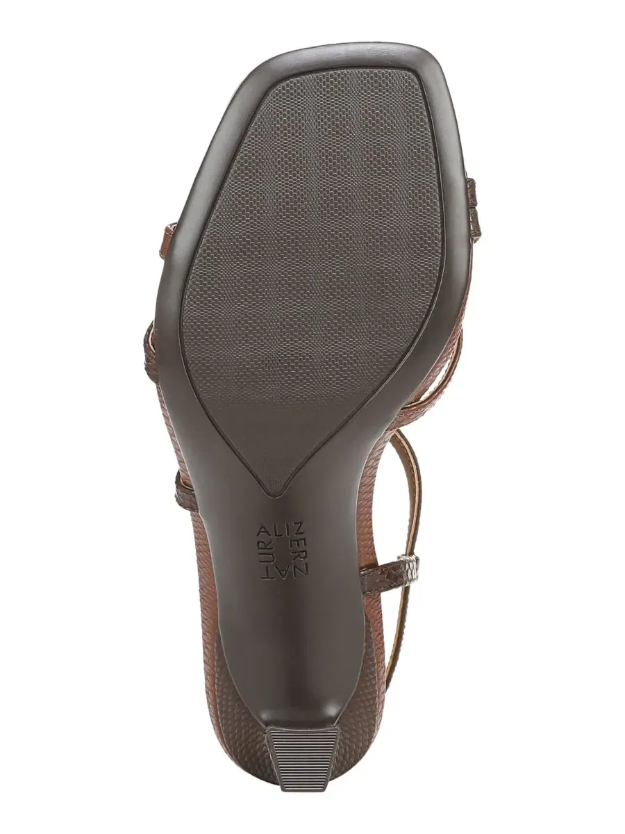 Женские сандалии с ремешками Sanza Naturalizer, Caramel Faux Leather — изображение 5 из 5