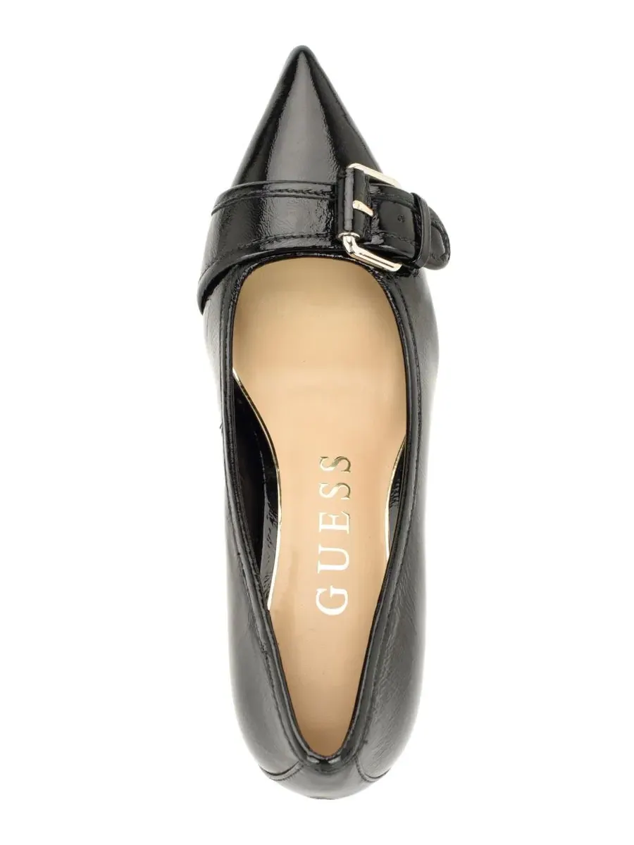 Туфли-лодочки Andey на каблуке-рюмочке GUESS — изображение 4 из 5, черный