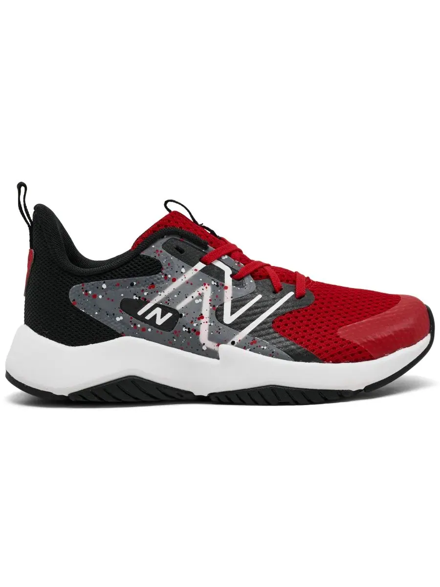Кроссовки с сетчатым верхом Rave Run V2 New Balance — изображение 2 из 6, красный черный