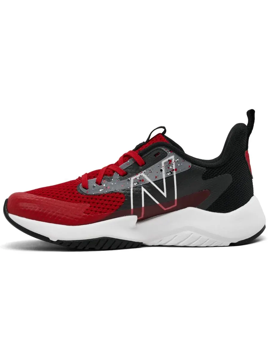 Кроссовки с сетчатым верхом Rave Run V2 New Balance — изображение 3 из 6, красный черный