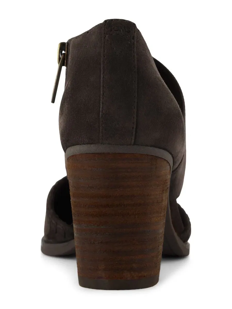 Туфли-лодочки Milan Nova на каблуке, бренд TOMS — изображение 3 из 7, коричневый