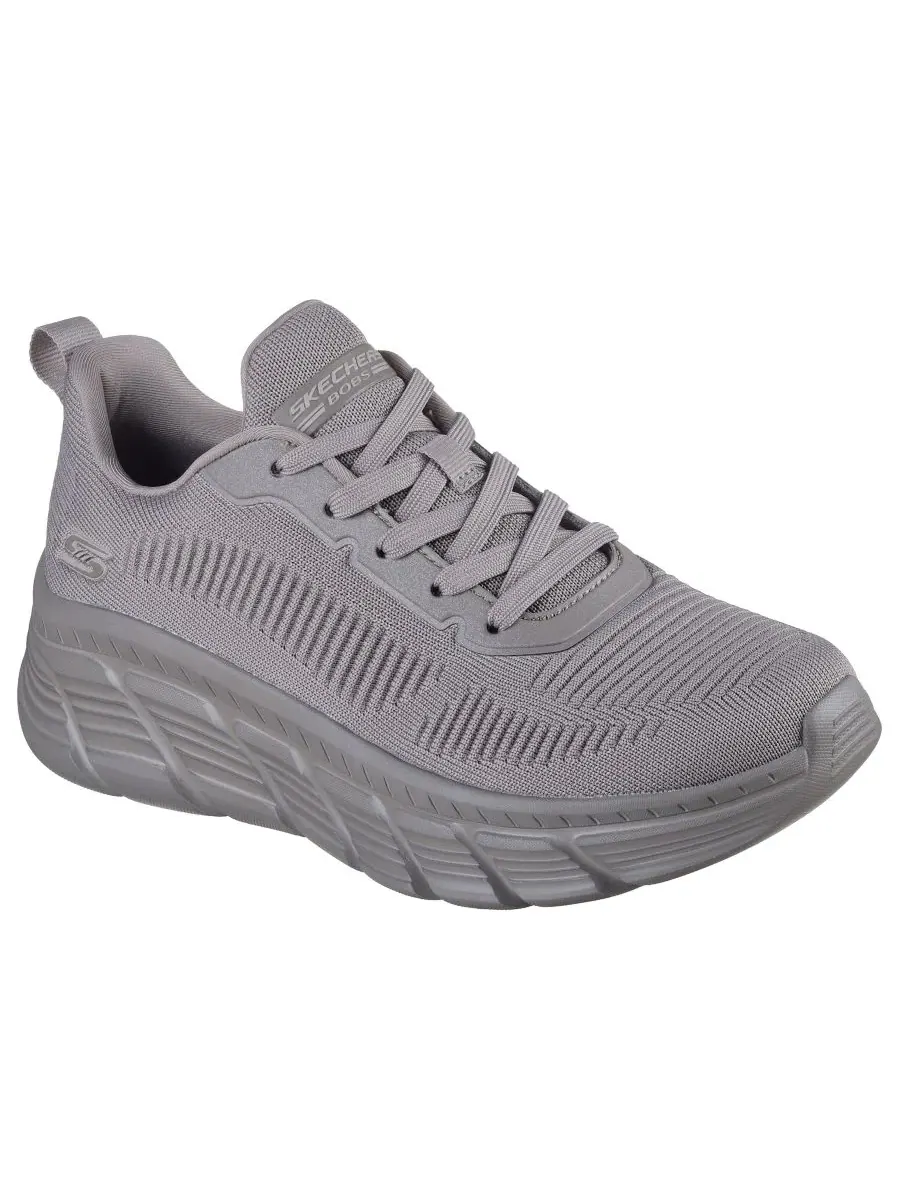 Кроссовки-слипоны на танкетке с платформой Skechers BOBS Sport B Flex Hi