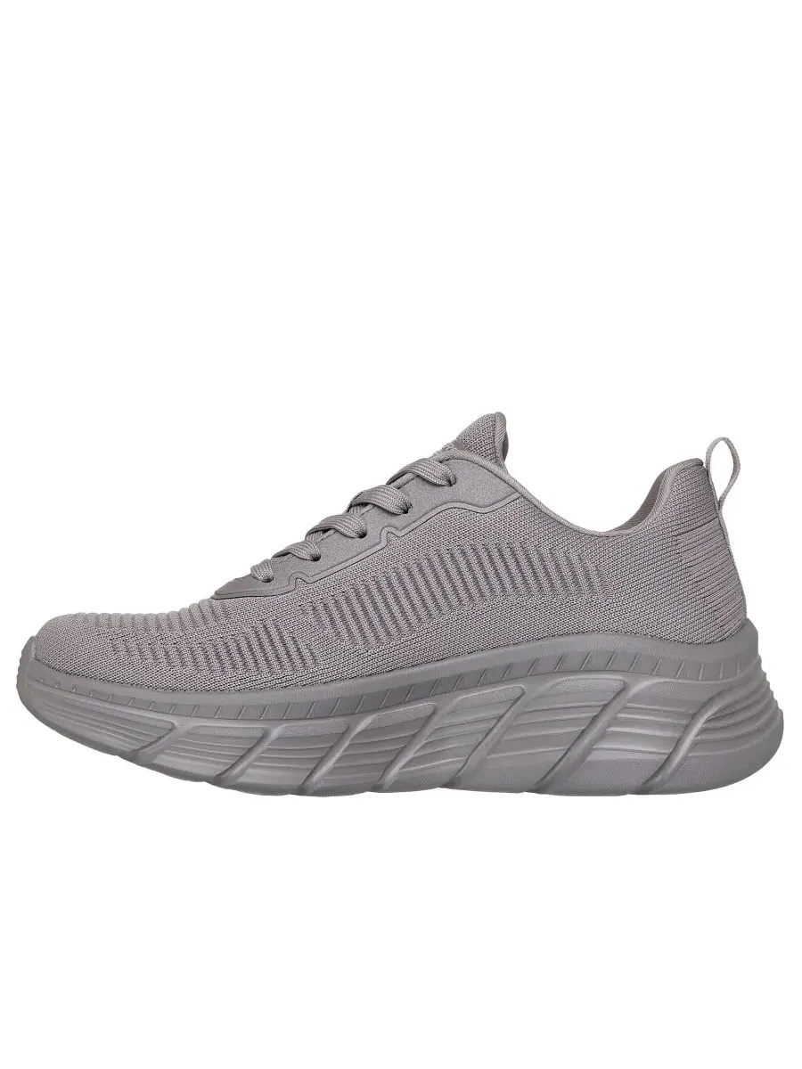 Кроссовки-слипоны на танкетке с платформой Skechers BOBS Sport B Flex Hi — изображение 3 из 6, темный серый