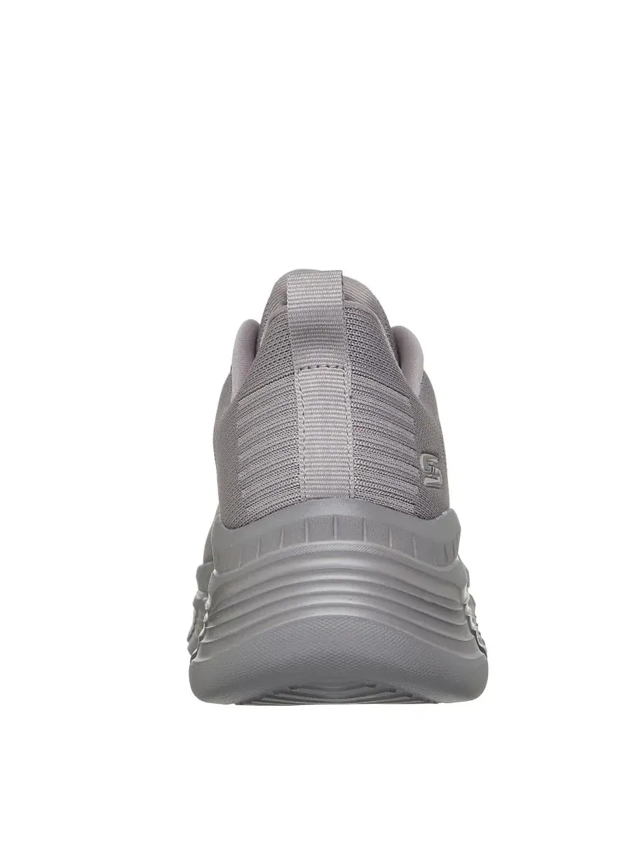 Кроссовки-слипоны на танкетке с платформой Skechers BOBS Sport B Flex Hi — изображение 4 из 6, темный серый