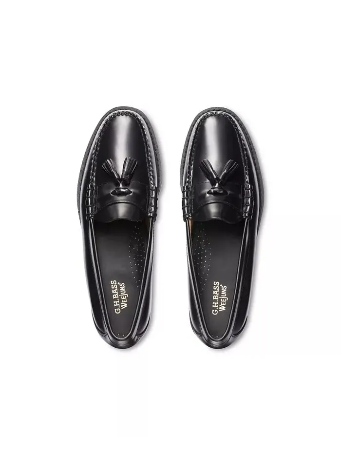 GHBASS Мужские мокасины Lennox Tassel Weejuns Comfort GH Bass — изображение 4 из 6, черный