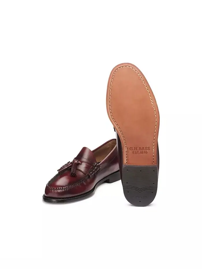 GHBASS Мужские мокасины Lennox Tassel Weejuns Comfort GH Bass — изображение 7 из 7, красный