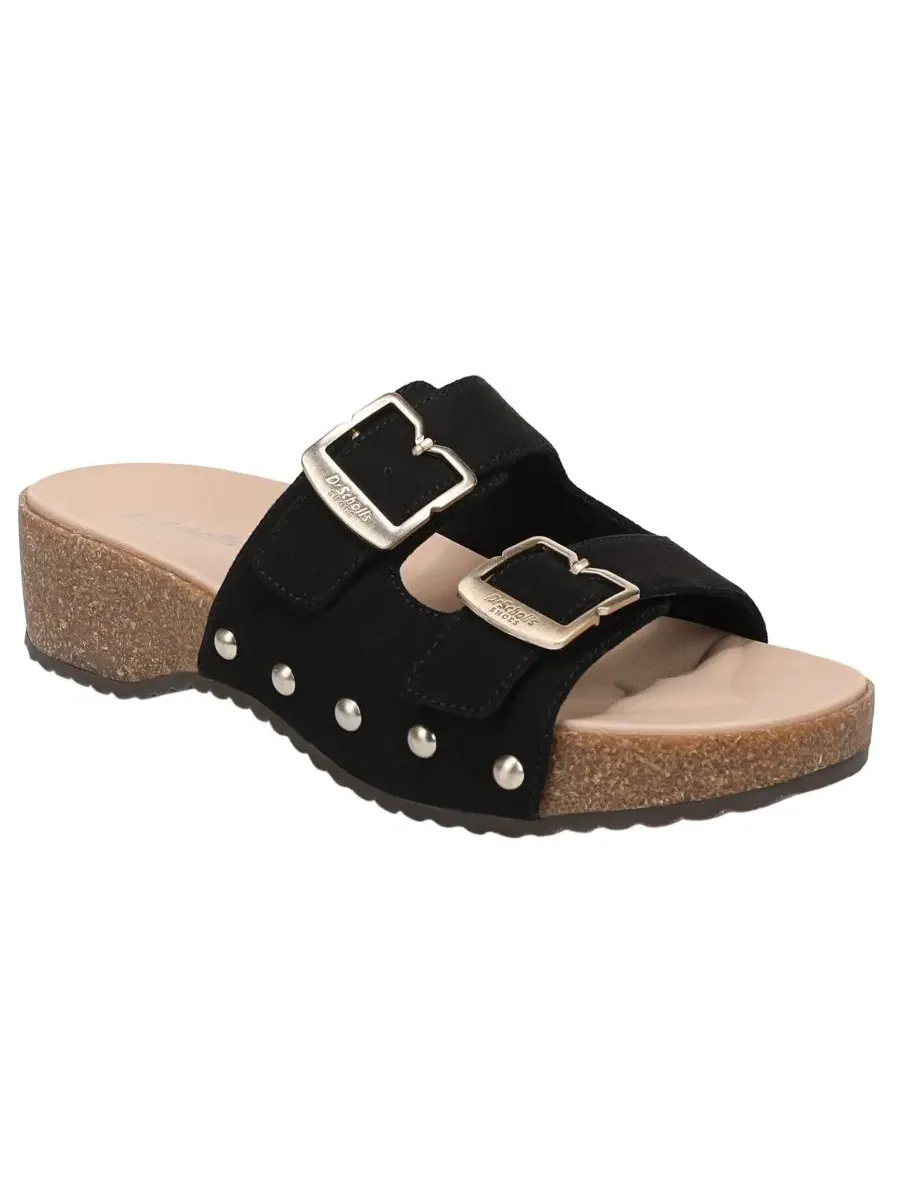 Сандалии-платформа Win Flex Slide Black Dr. Scholl's