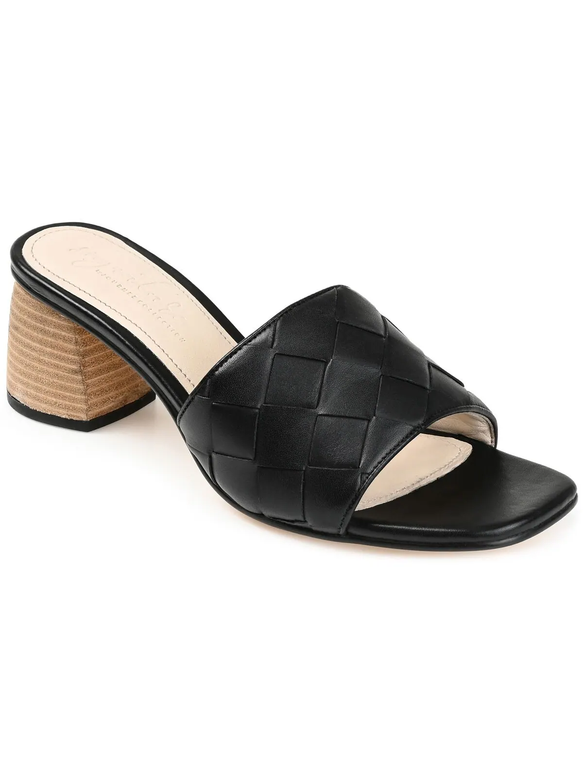 Женские плетеные сандалии Kellee Journee Signature — черный