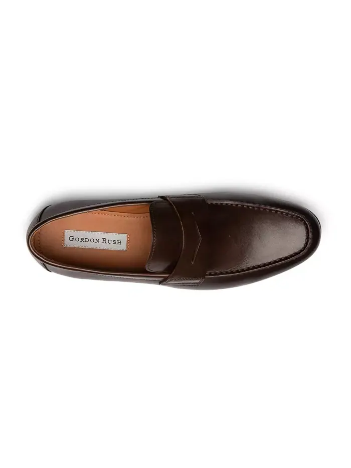 Мужские лоферы Morgan Dress Slip-On Penny Gordon Rush — изображение 2 из 3, коричневый