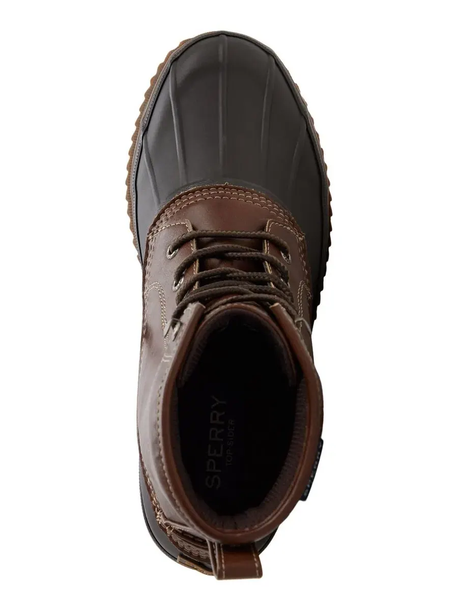 Мужские ботинки Drake Duck с водонепроницаемым верхом, на шнуровке Sperry — изображение 4 из 5, коричневый