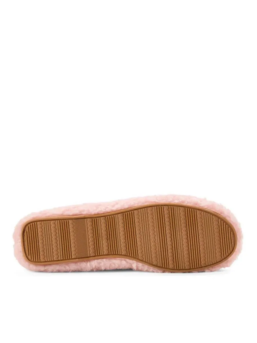 Женские тапочки-лоферы Madeline Luxe Teddy Dearfoams — изображение 5 из 8, мавент