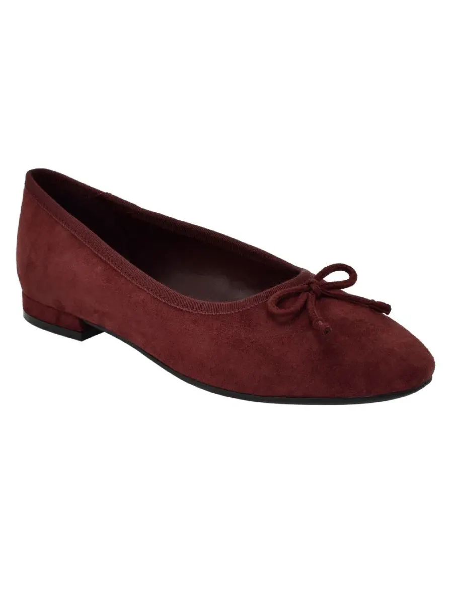 Балетки Calvin Klein Cyrie Suede на низком каблуке