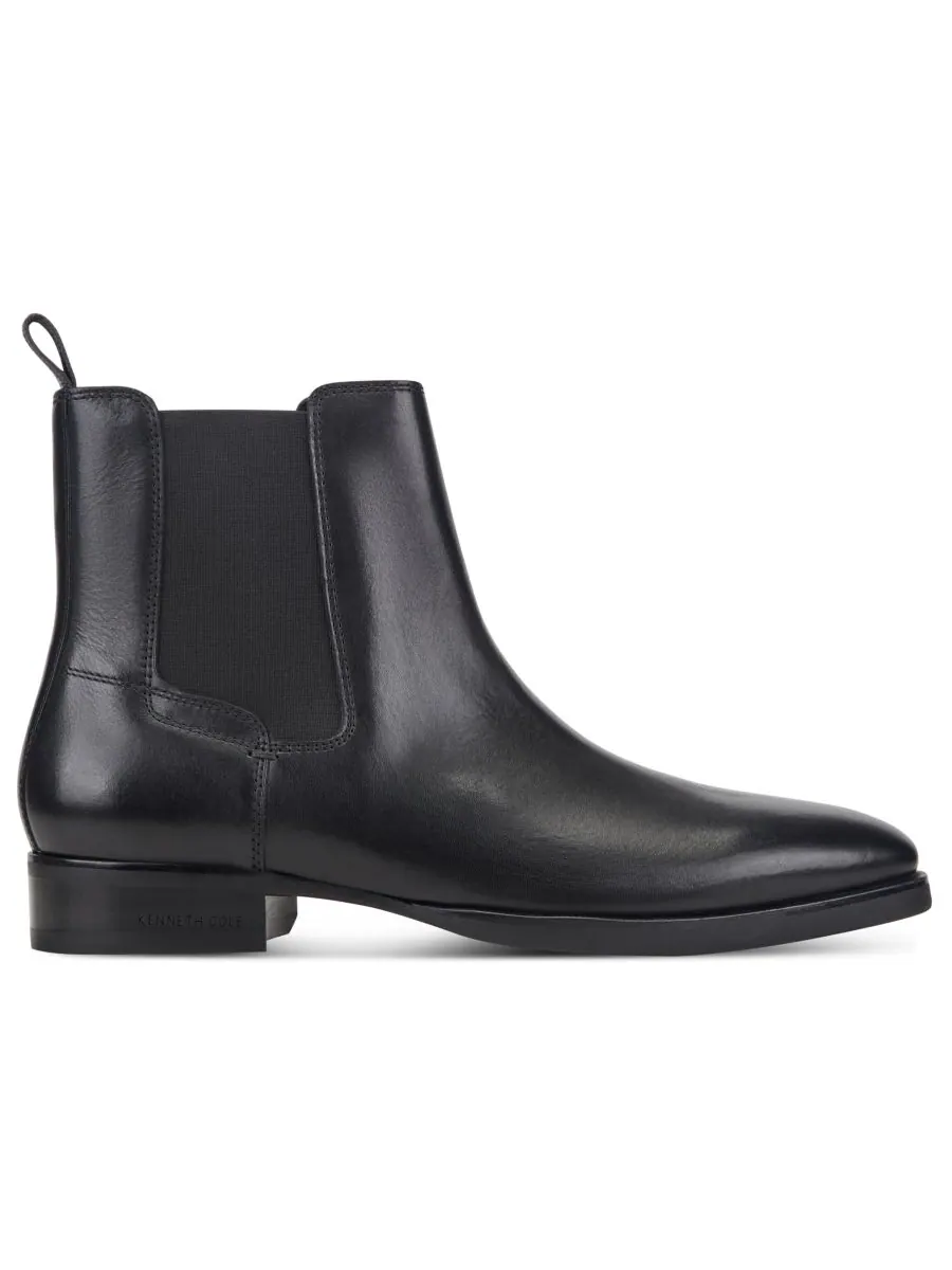 Мужские повседневные ботинки Raymond без шнурков Kenneth Cole New York — изображение 2 из 5, черный