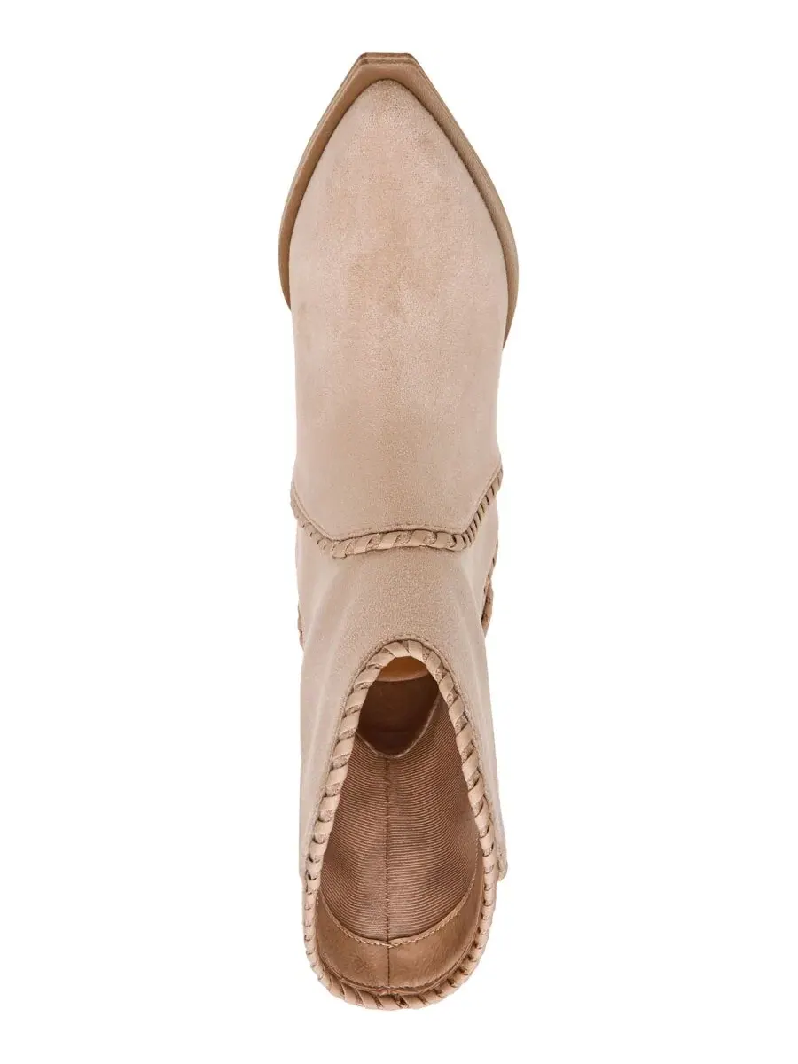 Женские сапоги Audray Whipstitch Western DV Dolce Vita — изображение 4 из 5, серый