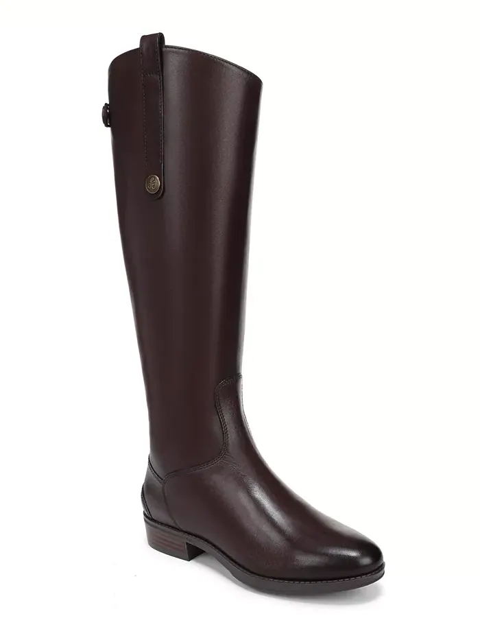 Пенни высокие сапоги для верховой езды Sam Edelman — изображение 1 из 5, коричневый