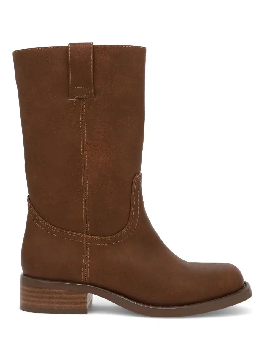 Ботинки Miley Western Mid Calf MIA — изображение 2 из 5, бежевый