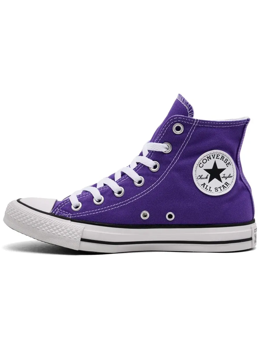 Кеды высокие Converse Chuck Taylor All Star High Top — изображение 3 из 6, фиолетовый