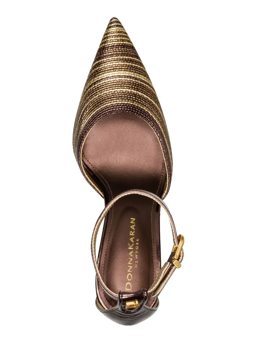 Туфли-лодочки Patricia с ремешком на щиколотке Donna Karan New York — изображение 4 из 5