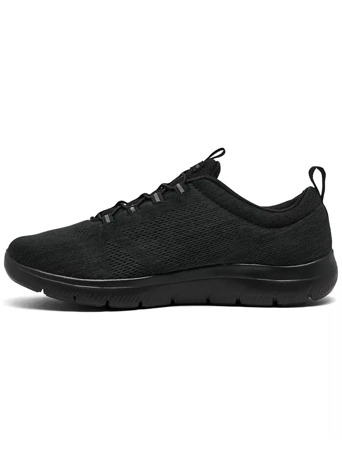 Мужские кроссовки Summits - Louvin Slip-On Training от Finish Line Skechers — изображение 3 из 6, черный