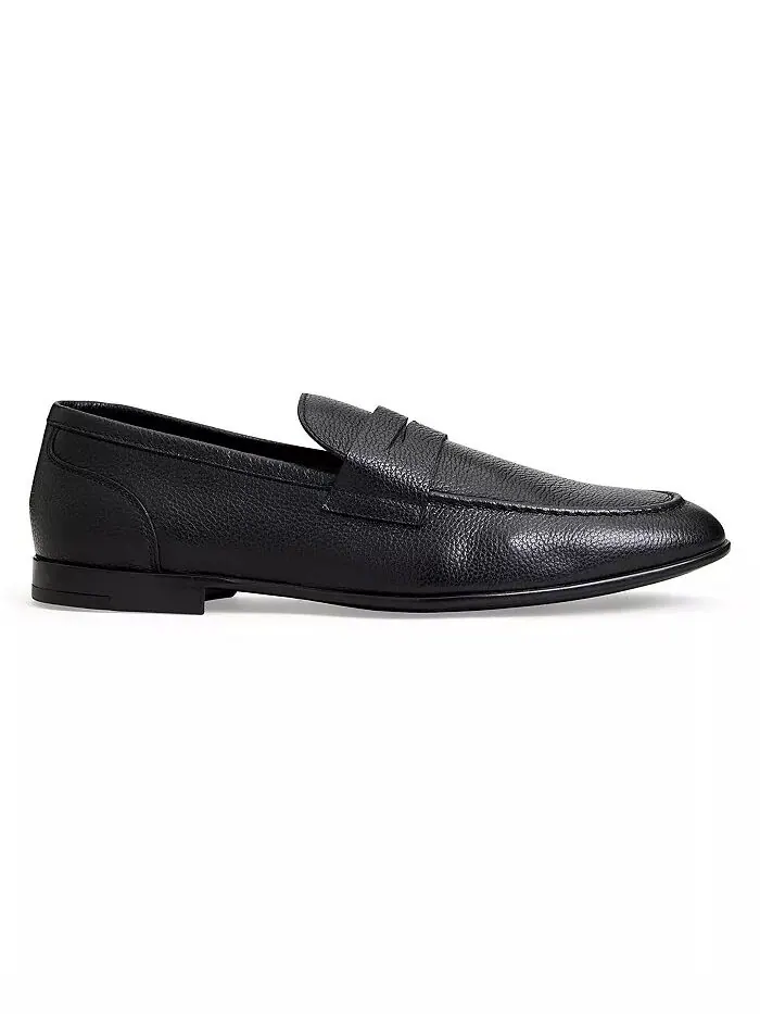 Мужские мокасины Lastra Slip On Bruno Magli — изображение 2 из 6, черный