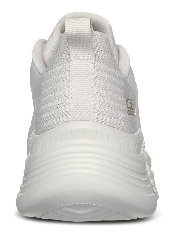 Женские повседневные кеды BOBS Sport B Flex Hi с клиновидной подошвой от Finish Line Skechers — изображение 3 из 6, белый