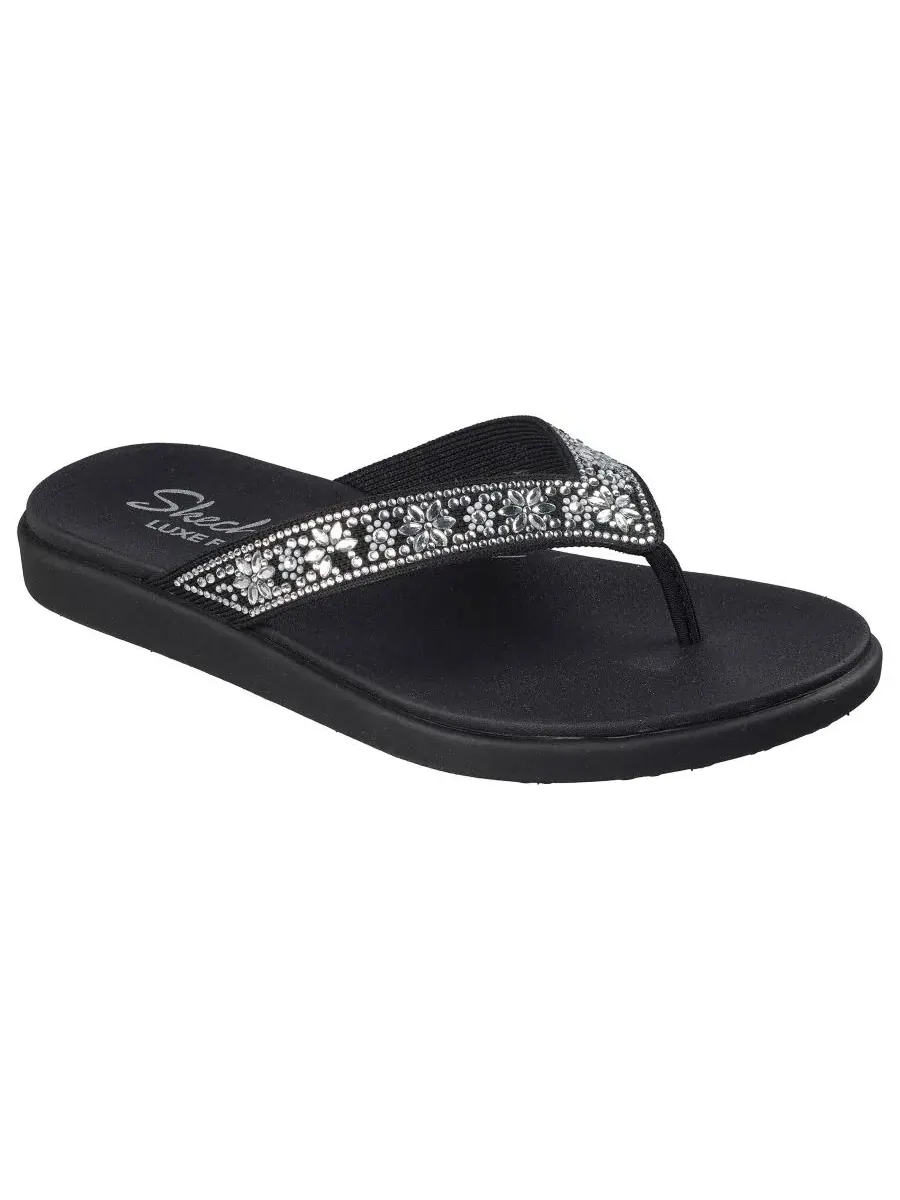 Женские сандалии-шлепанцы Meditation Luxe - Sunny Glow от Finish Line Skechers