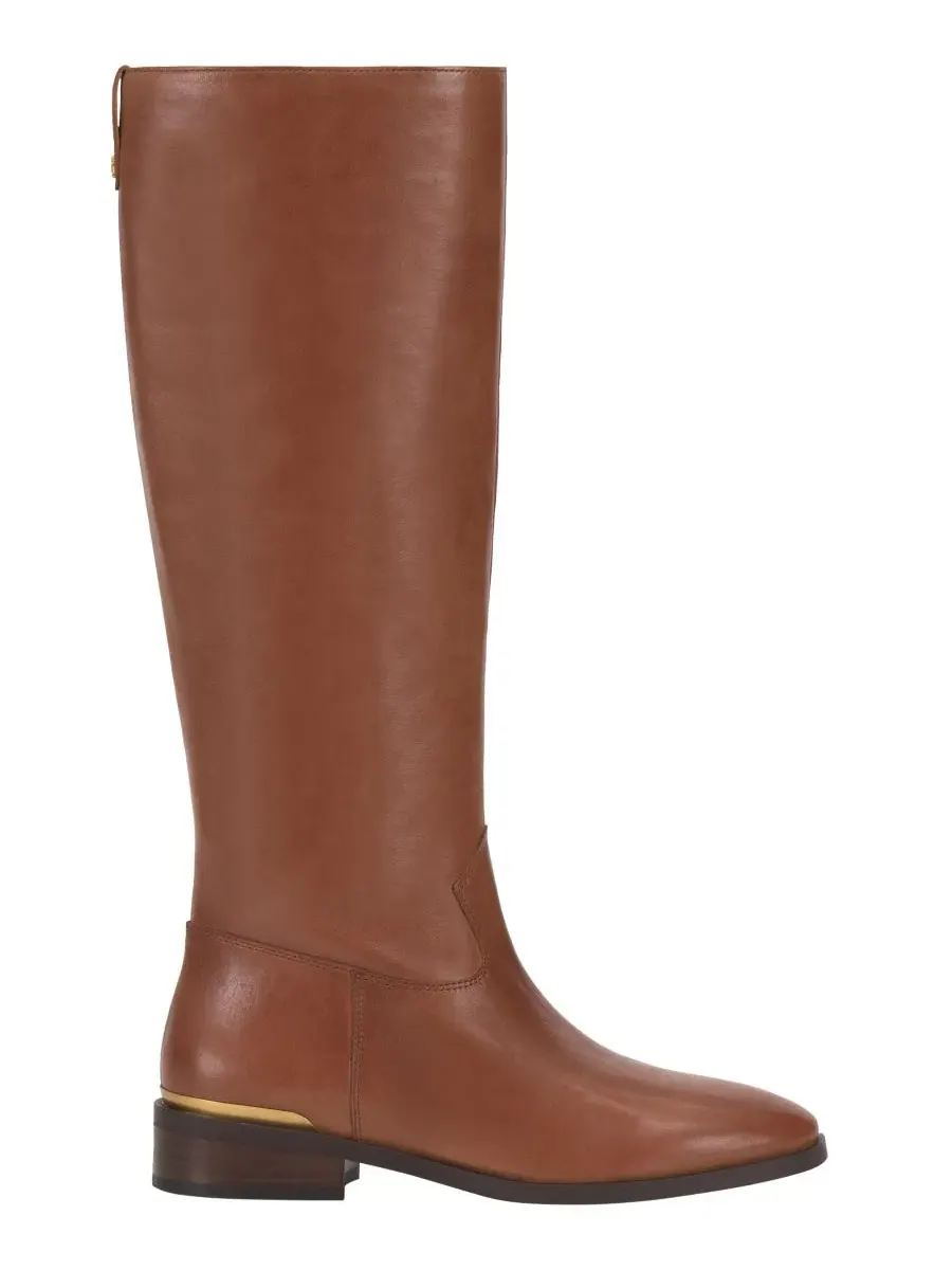 Женские сапоги для верховой езды Bercla Wide Calf Vince Camuto, Brandy Leather — изображение 2 из 5
