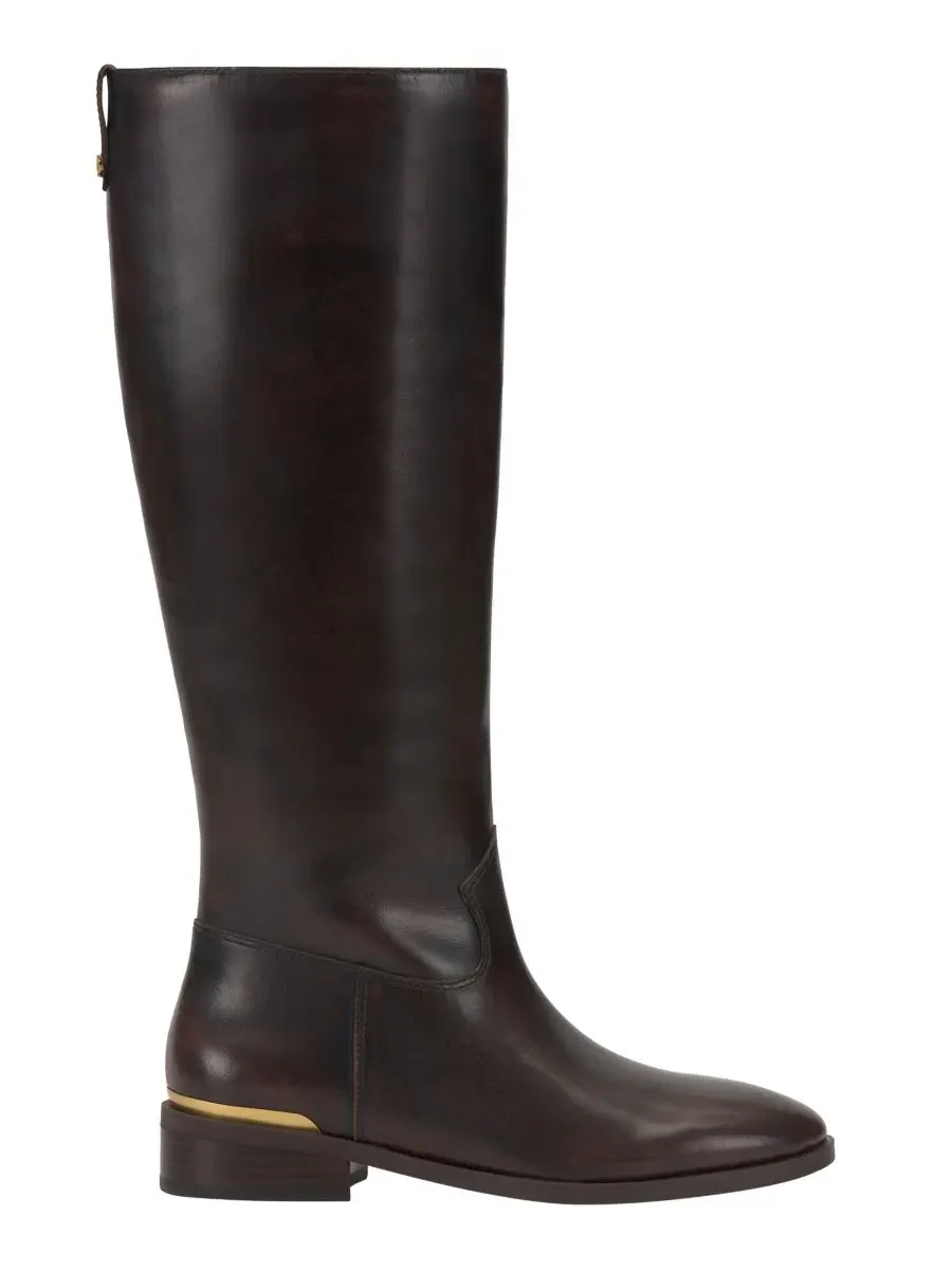 Ботинки-челси с круглым носком, на плоском каблуке, Bercla Wide Calf Vince Camuto, Aged Bourbon — изображение 2 из 5
