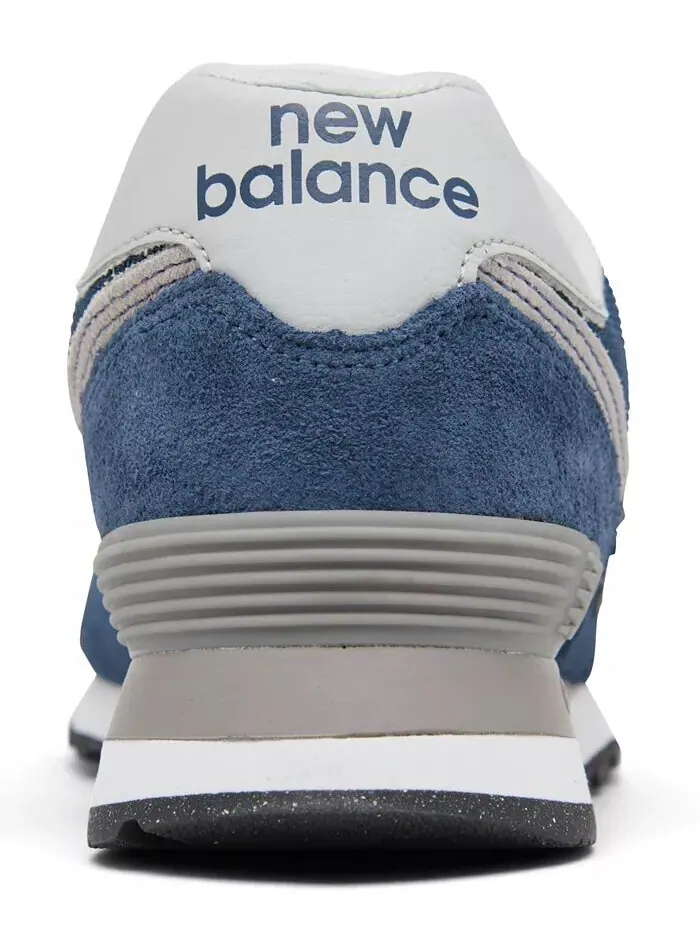 Мужские повседневные кроссовки 574 от Finish Line New Balance — изображение 3 из 10, синий белый