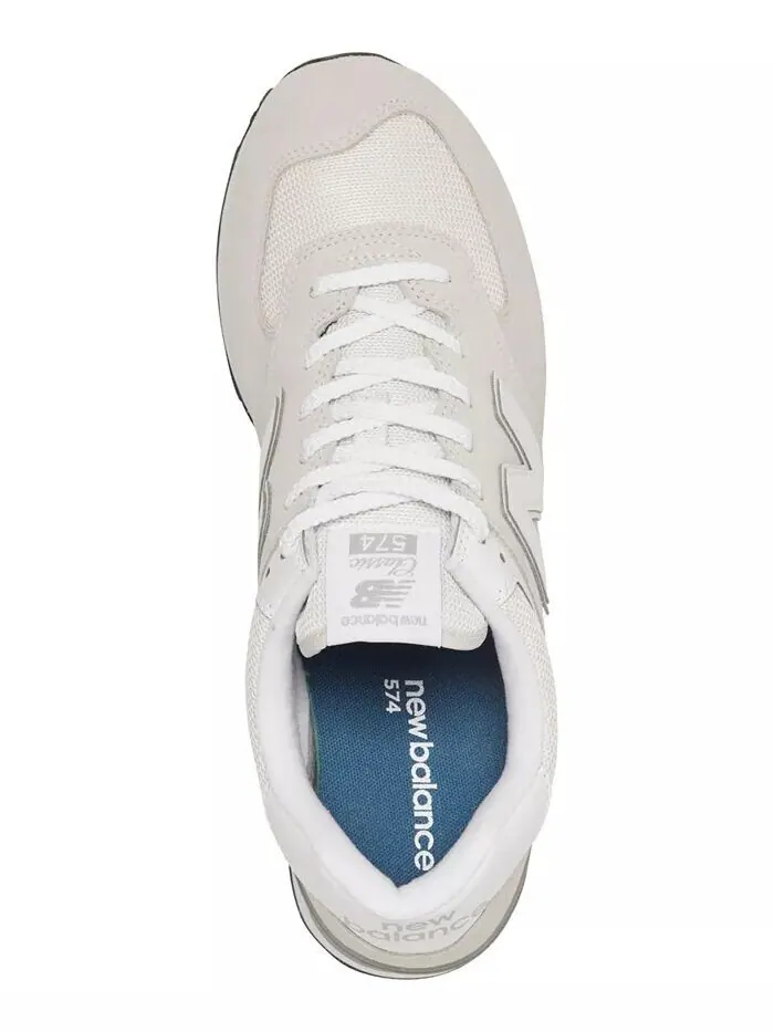 Мужские повседневные кроссовки 574 от Finish Line New Balance — изображение 9 из 10, синий белый