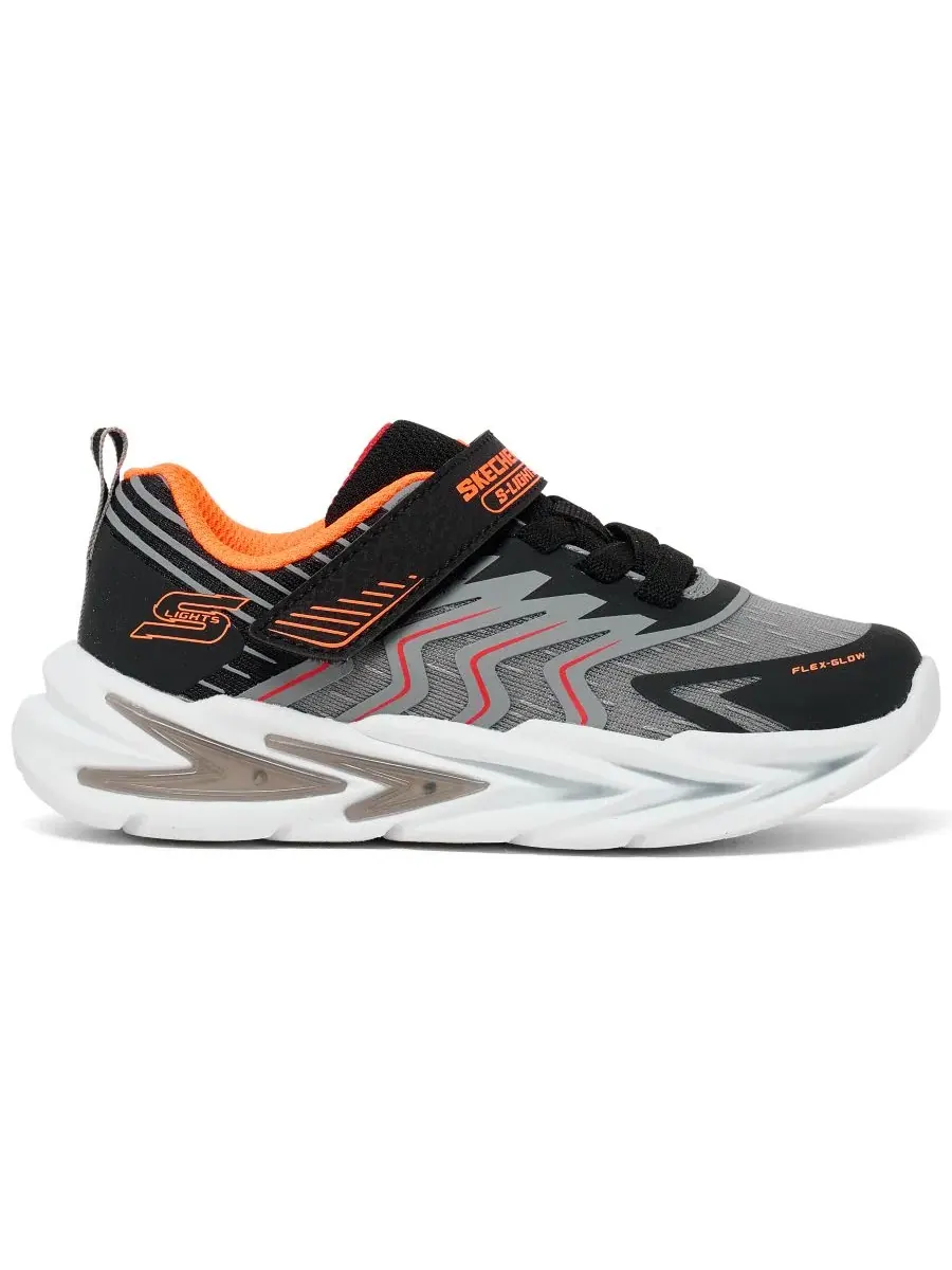 Кроссовки Skechers с подсветкой, модель Flex-Glow Ultra Prism-Pacer — изображение 3 из 6, черный