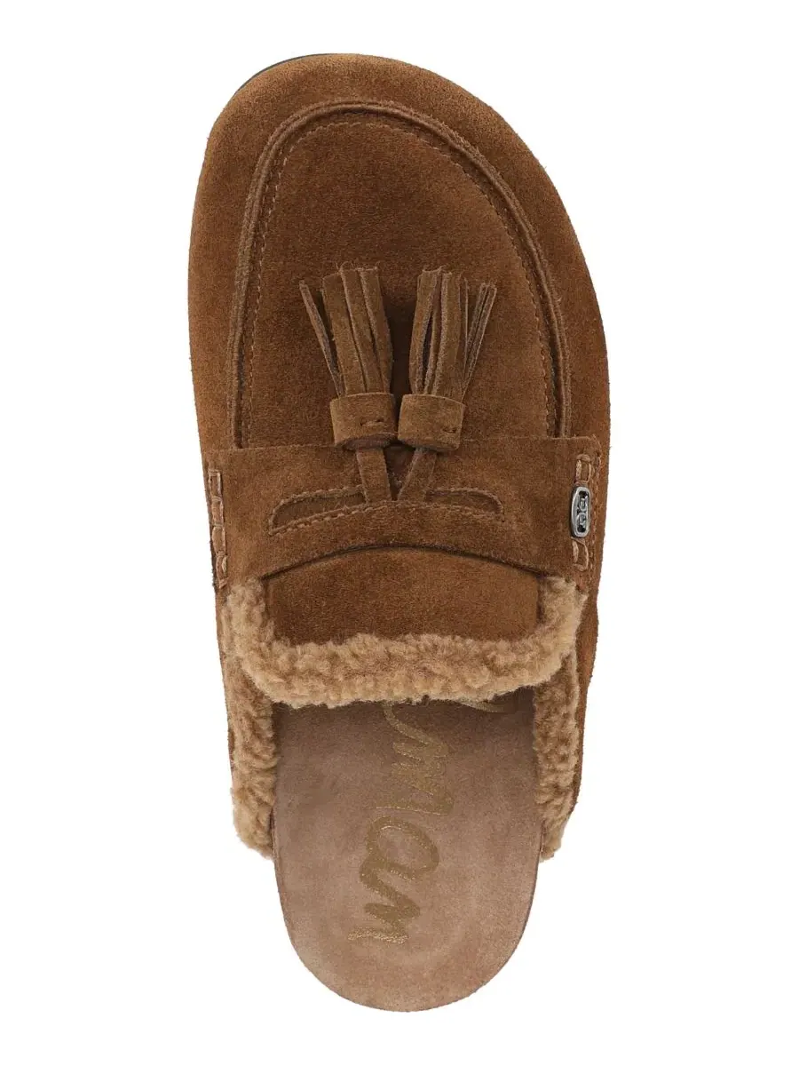 Балетки с закрытым носком и плоской подошвой Astrid Cozy Sam Edelman, Warm Nutmeg Suede — изображение 4 из 5