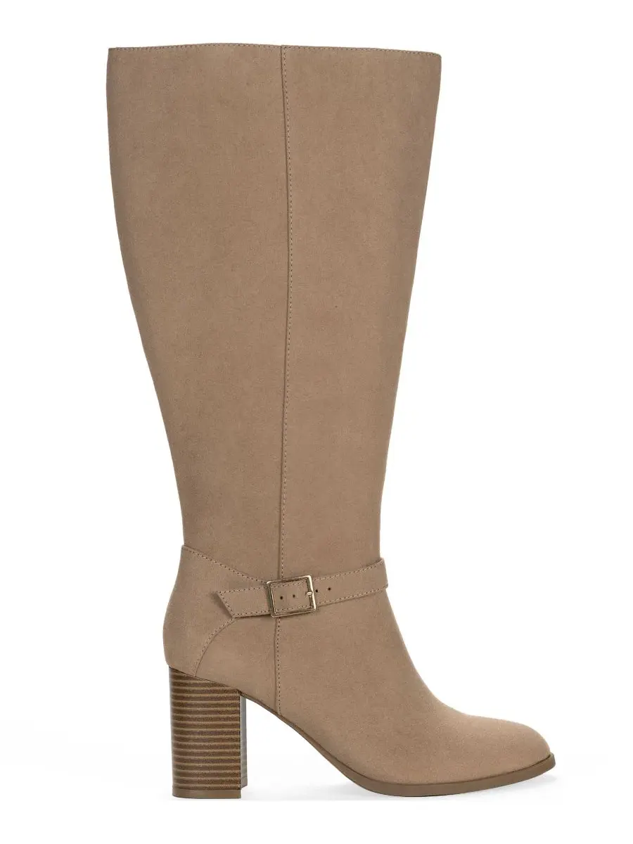 Женские сапоги-ботфорты Ruthh с пряжками Style & Co, Taupe Wide Calf — изображение 2 из 6