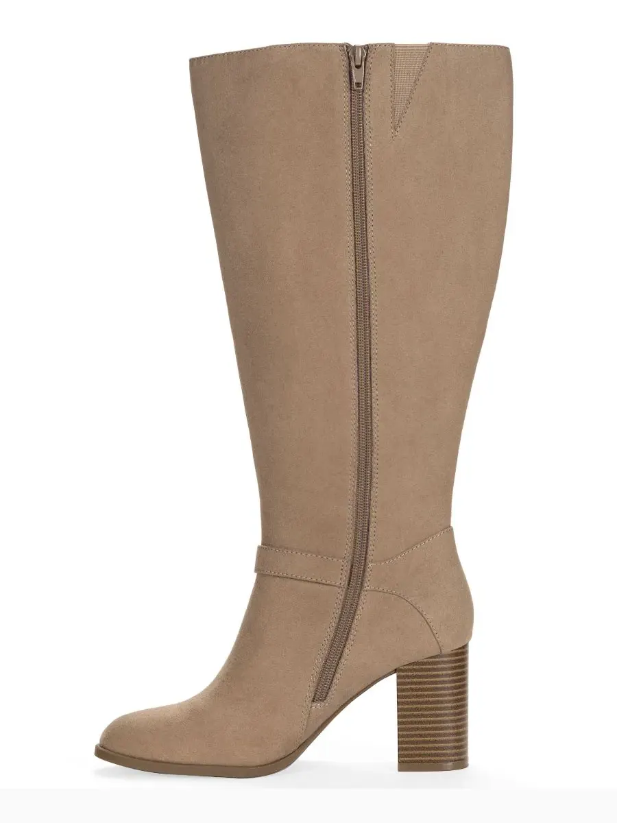 Женские сапоги-ботфорты Ruthh с пряжками Style & Co, Taupe Wide Calf — изображение 6 из 6
