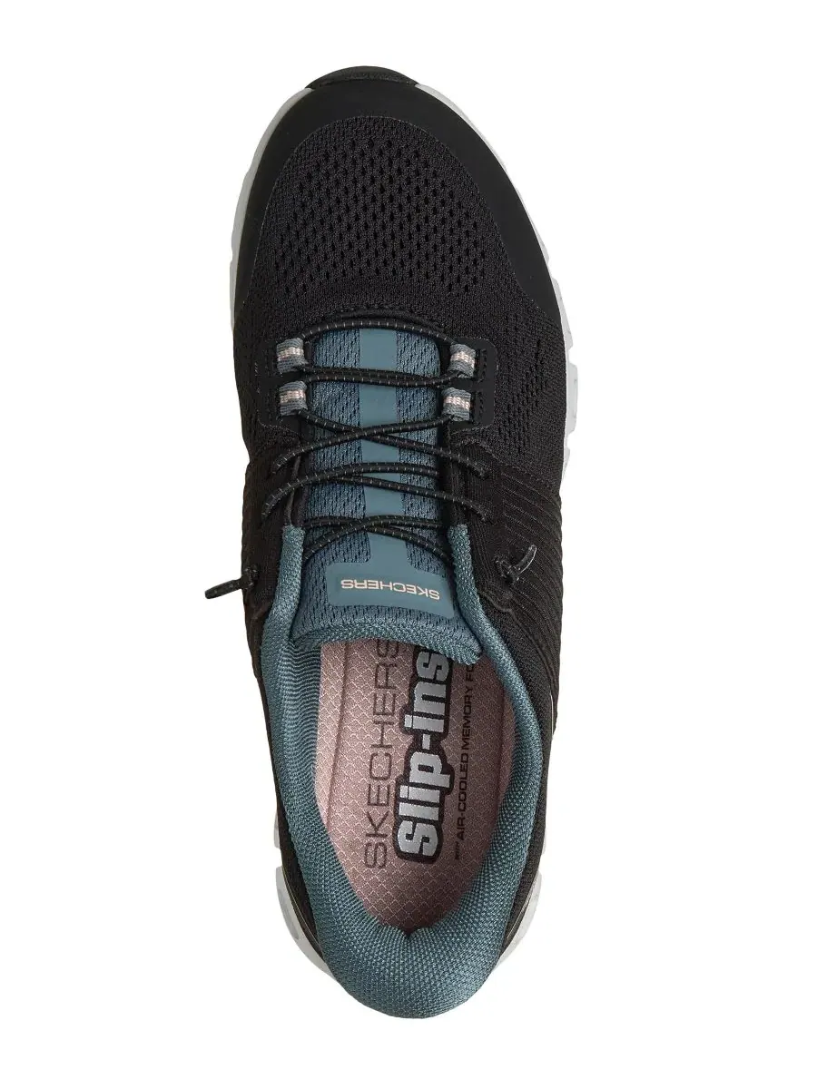 Женские слипоны: кроссовки для ходьбы Glide-Step - Stargaze Athletic от Finish Line Skechers — изображение 5 из 6, черный
