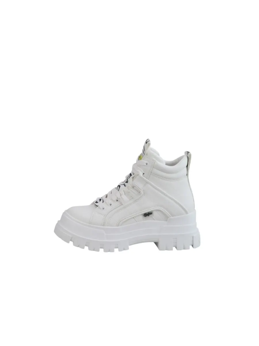 Ботильоны Aspha NC Mid Flat Buffalo Boots — изображение 1 из 5, белый