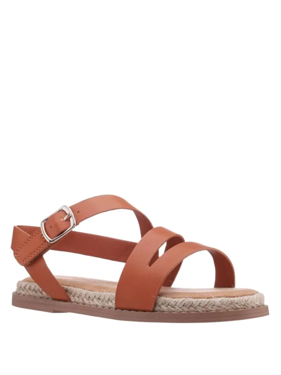 Сандалии Flat Sandal с круглым носком и регулируемым ремешком Nina