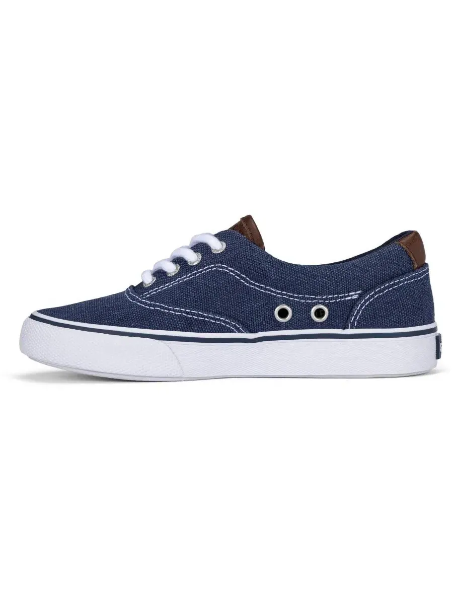 Кеды с хлопковыми шнурками и скрытой резинкой CVO Striper II Sperry — изображение 2 из 5, синий