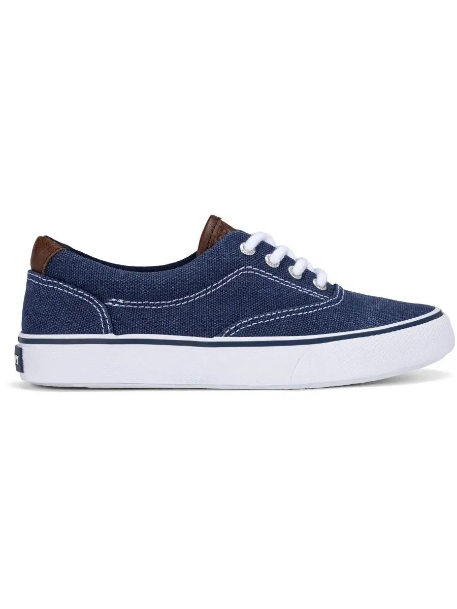 Кеды с хлопковыми шнурками и скрытой резинкой CVO Striper II Sperry — изображение 4 из 5, синий