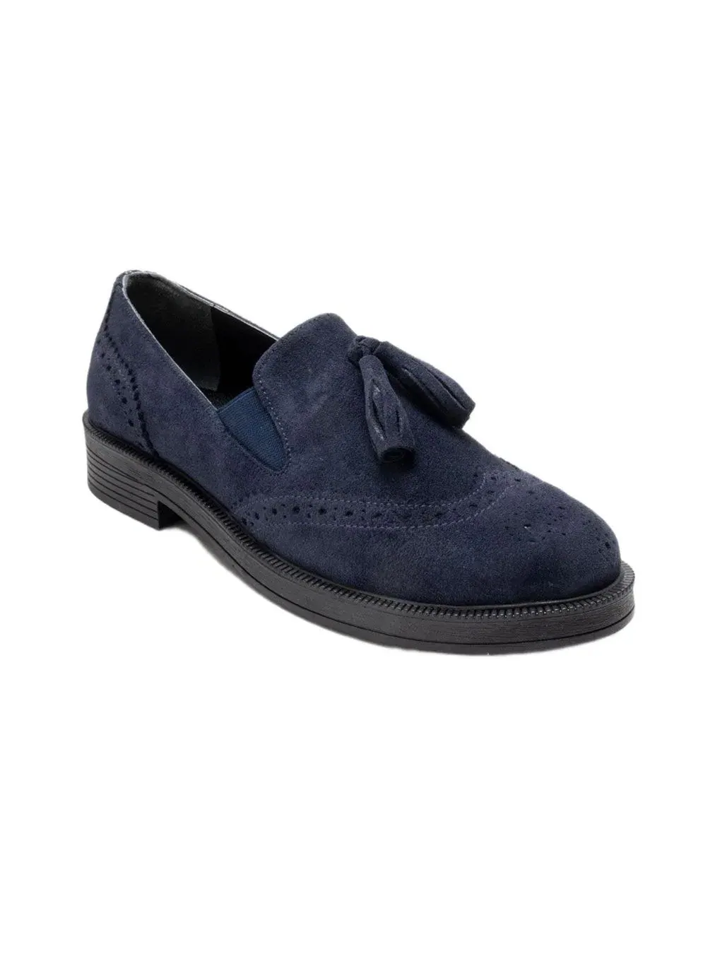 Женские лоферы с кисточками из замши Alex Forever & Always Shoes