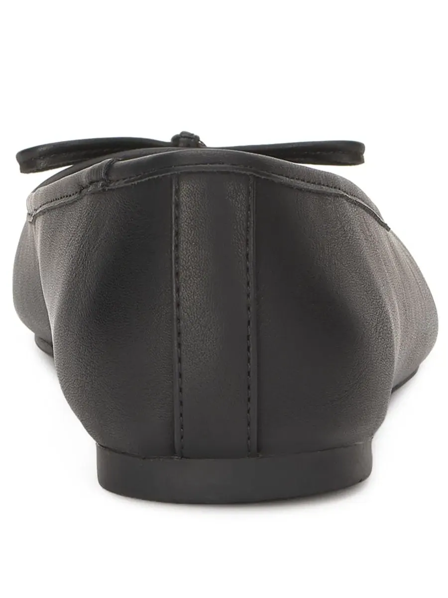 Женские балетки Tinnia Bow Lucky Brand — изображение 3 из 5, черный