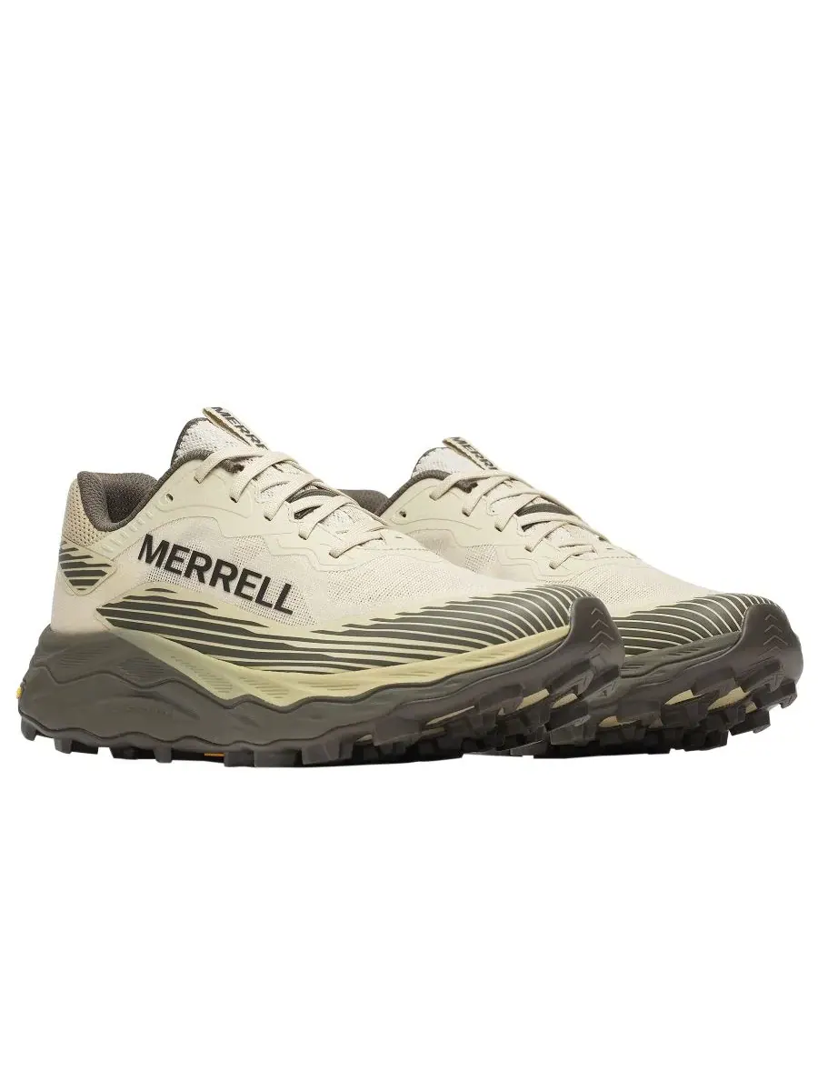 Кроссовки с системой шнуровки Agility Peak 6 Merrell — изображение 4 из 5, мешковиновый