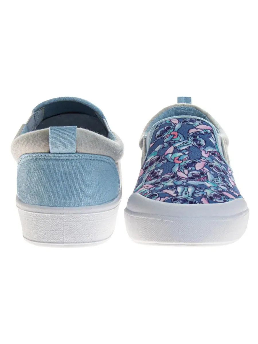 Кеды женские slip-on с принтом Stitch Disney — изображение 10 из 11, синий