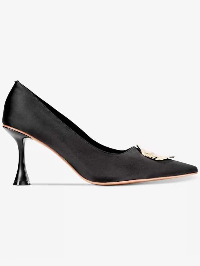 Женские туфли-лодочки Raya с острым носом - доступны расширенные размеры Smash Shoes — изображение 2 из 7, черный