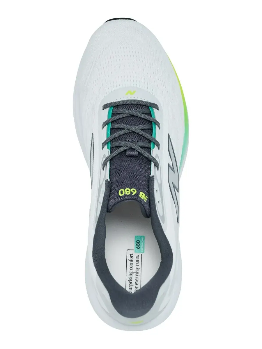 Мужские беговые кроссовки Fresh Foam 680v9 от Finish Line New Balance — изображение 5 из 6, серый зеленый