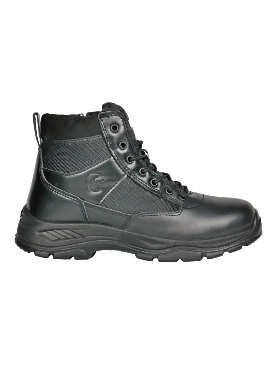 Мужские рабочие ботинки HOSS Watchman 6 дюймов с мягким носком и боковой молнией Hoss Boot Company — изображение 2 из 6