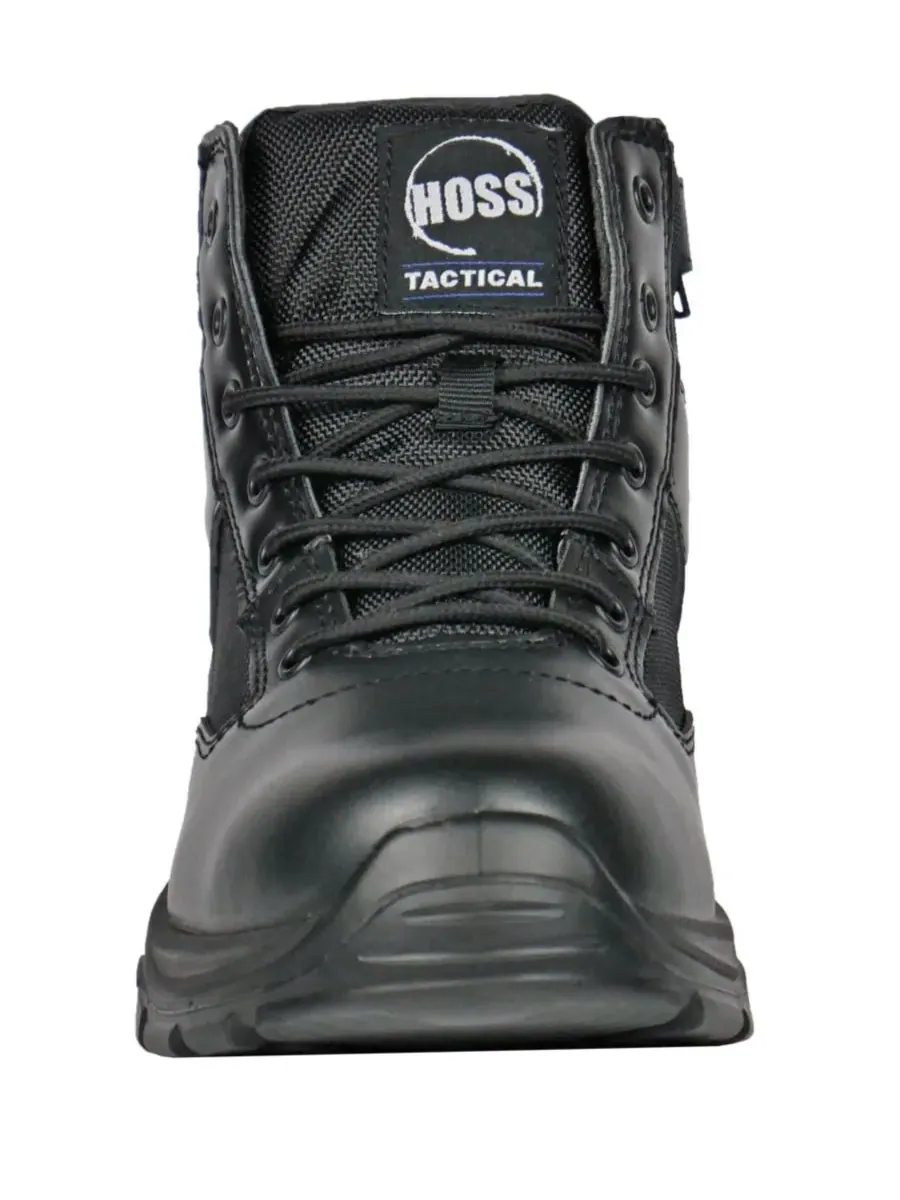 Мужские рабочие ботинки HOSS Watchman 6 дюймов с мягким носком и боковой молнией Hoss Boot Company — изображение 4 из 6
